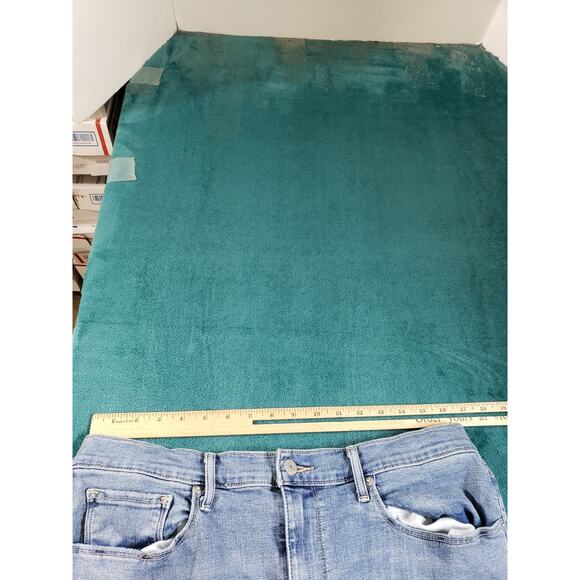 Levis Jeans Size 16 Womens Blue Pants Ladies Stretch Classic Mid Rise Bootcut - Picture 10 of 15